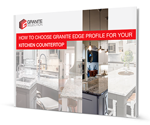 How to select a granite edge profile for your kitchen countertop