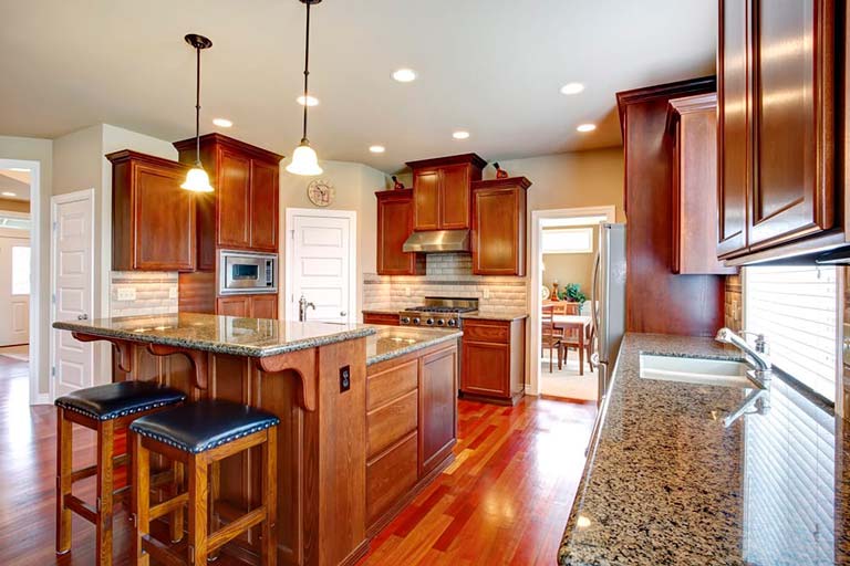 Quartz Countertops Colors That Go Best With Oak Cabinets Granite Selection