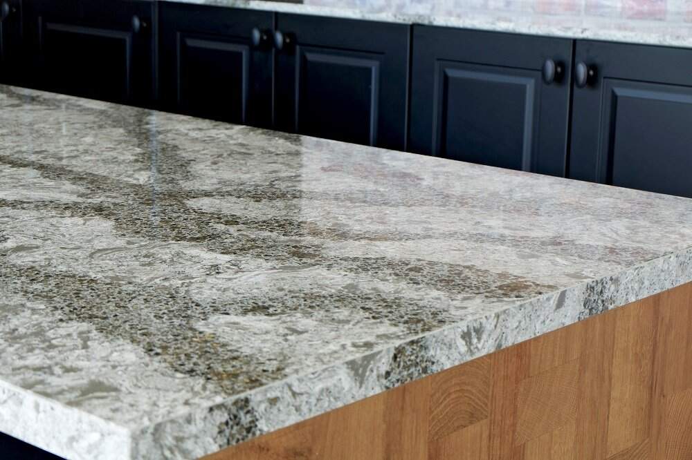 Cover Tile Countertops With Thin Quartz, How To Update Ceramic Tile Countertops