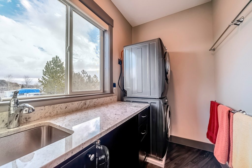 Granite in Laundry Room