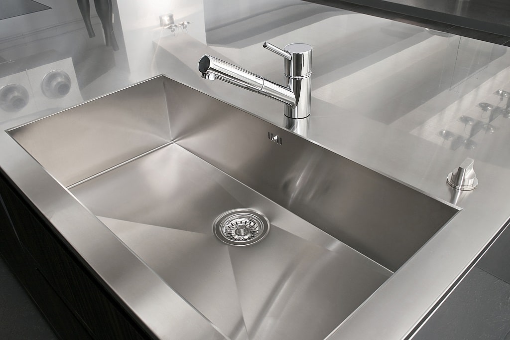 types of sinks kitchen