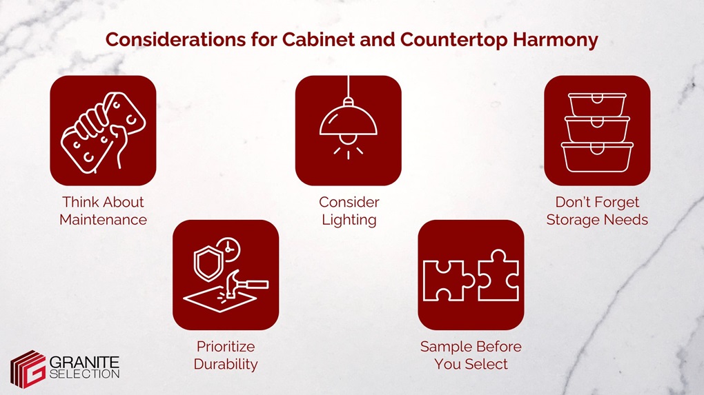 Combining Countertop and Cabinets