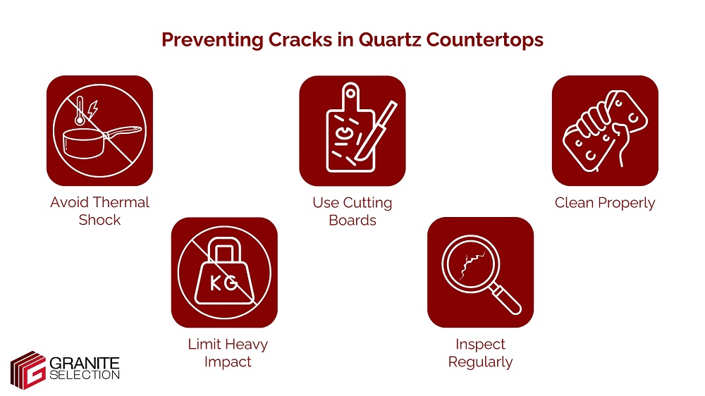 How to Prevent Cracks in a Quartz Countertops